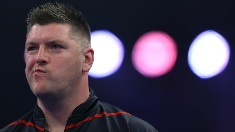 Daryl Gurney missed out on the quarter-finals
