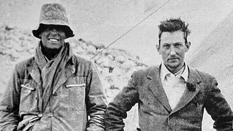 George Mallory and Andrew Irvine went missing in 1924