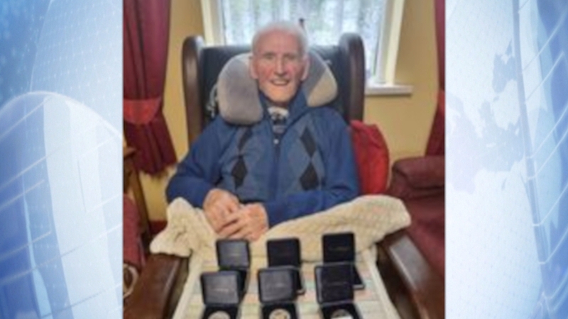 Martin McEvilly, who was born on 26 July 1916 - just five months after the Easter Rising, was the youngest of eleven siblings