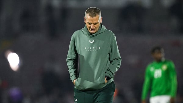 Jim Crawford reacts after his side's draw