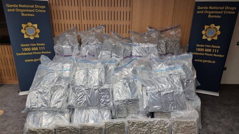 426kg of cannabis was seized by gardaí