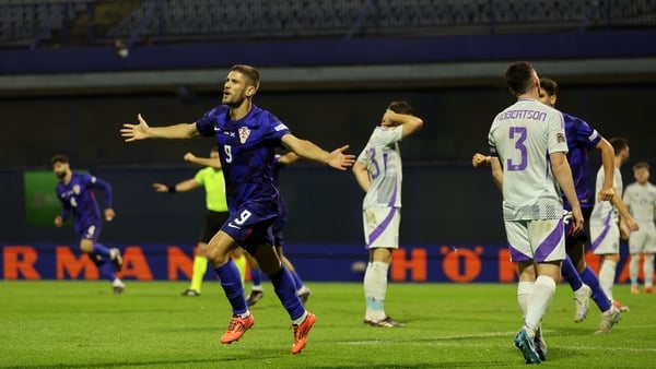 Andrej Kramaric with Croatia's second