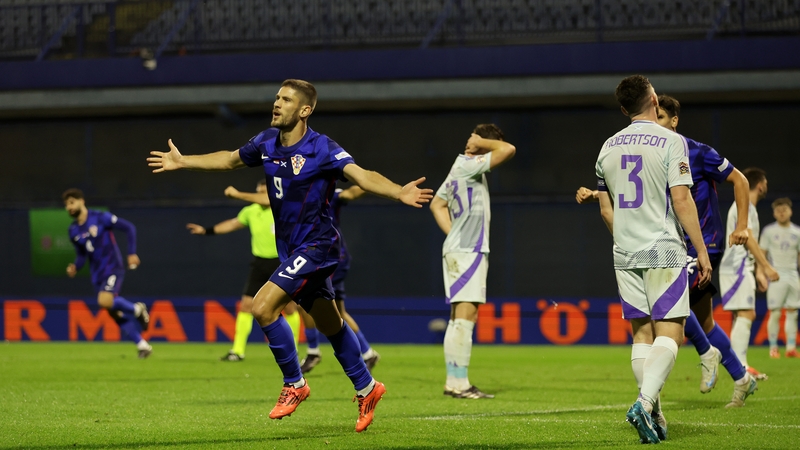 Andrej Kramaric with Croatia's second