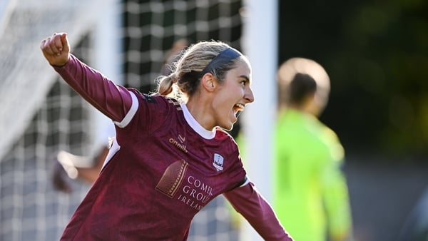 Republic of Ireland international Julie-Ann Russell opened the scoring