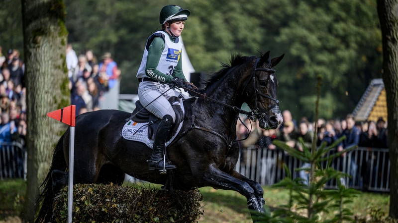 Ireland's Susie Berry riding Clever Trick during the cross country event