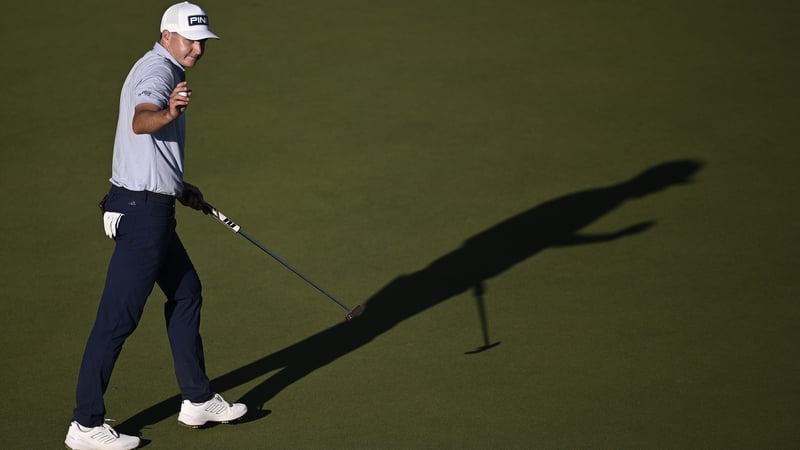 Matt McCarty leads the Black Desert Championship