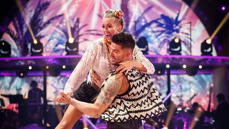 Tasha Ghouri is partnered with Slovenian dancer Aljaž Škorjanec on the BBC One show