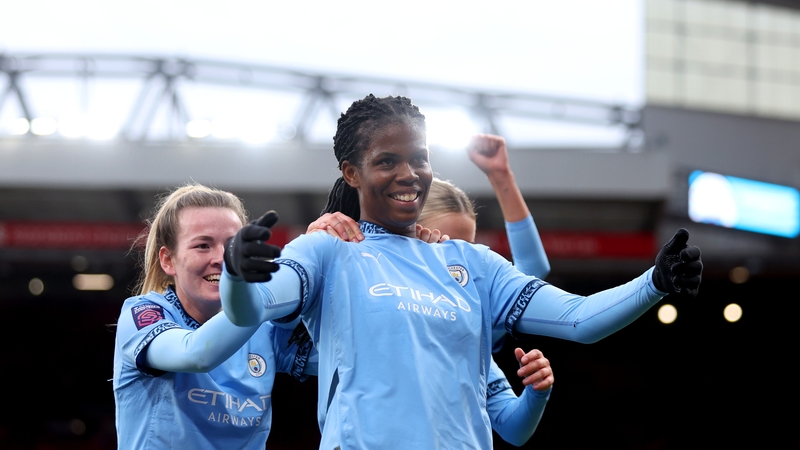 Jamaican international Khadija Shaw scored both goals for City