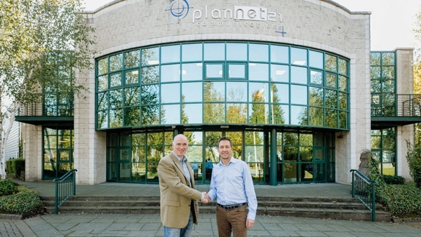 Peter Carroll, CEO of PlanNet21 Group and Erik Bertman, Group CEO of Conscia