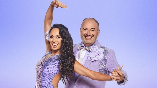 Katya Jones and Wynne Evans received a score of 34 from the judges on Saturday night