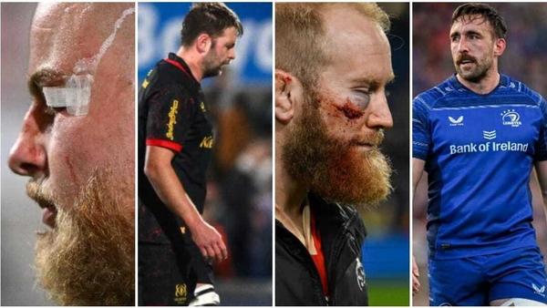 Ireland internationals Finlay Bealham, Iain Henderson, Jeremy Loughman and Jack Conan all suffered injuries at the weekend