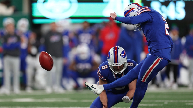 Tyler Bass's kick won it for the Buffalo Bills