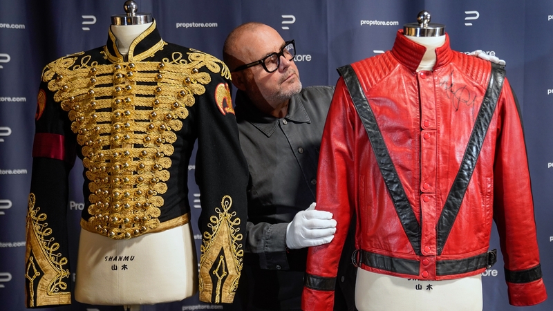 Propstore's music specialist Mark Hochman looks at Michael Jackson's tour rehearsal 'Thriller' jacket, autographed by Jackson