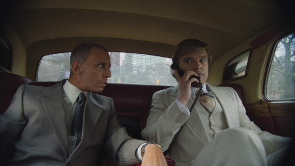 Jeremy Strong as Roy Cohn and Sebastian Stan as Donald Trump in The Apprentice, which is in cinemas this Friday