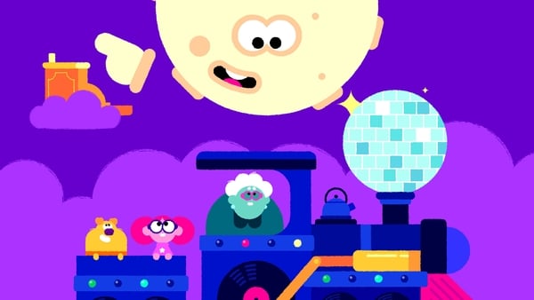 Maddie + Triggs jump aboard Granny's Disco Train.
