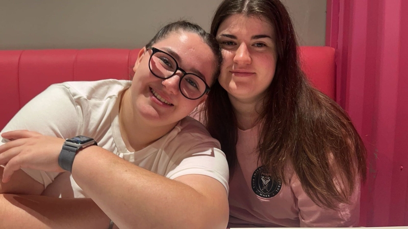 Danielle and Naomi got engaged while on holiday in Gran Canaria