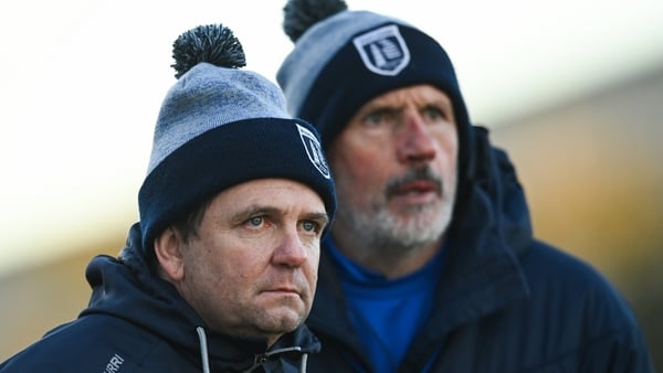 Peter Queally (R) has taken over from Davy Fitzgerald at Waterford