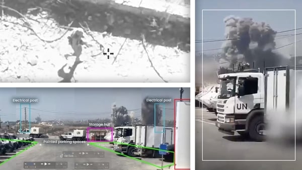 Imagery used during verification and geolocation processes