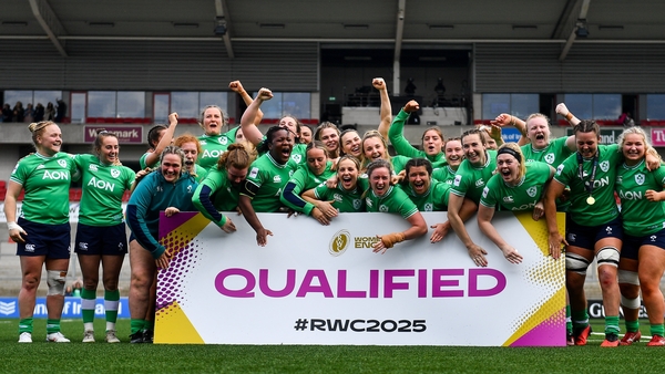 Ireland secured qualification after finishing third in the 2024 Women's Six Nations