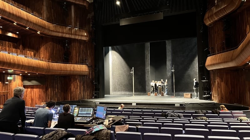 Rehearsals under way at the National Opera house in Wexford