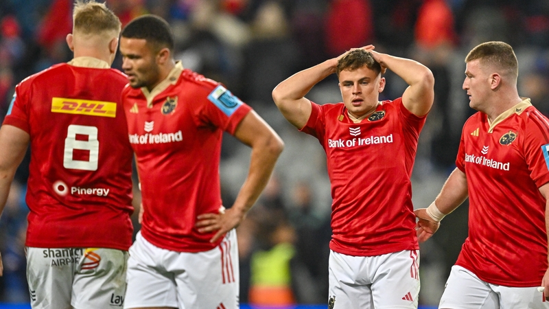 Munster were left frustrated by their failure to take chances against Leinster
