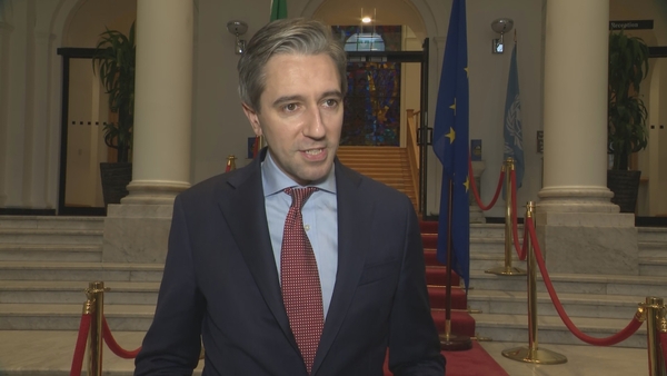 Taoiseach Simon Harris said he wanted the Government to 'end well'