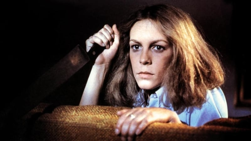Jamie Lee Curtis in John Carpenter's classic 1978 shocker Halloween