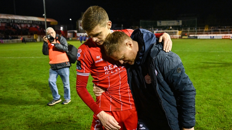 Damien Duff's Shels are two wins from the title