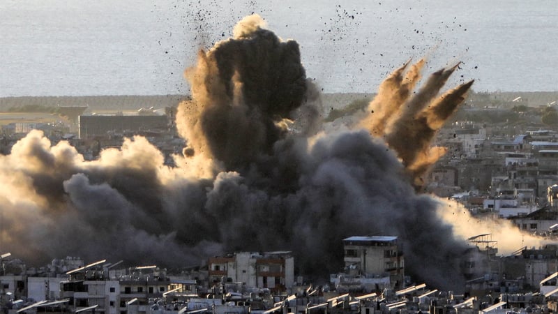 Israel began regular strikes on Beirut's southern suburbs about three weeks ago