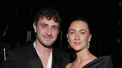 Paul Mescal and Saoirse Ronan attend the Academy Museum of Motion Pictures 4th Annual Gala in Partnership with Rolex at Academy Museum of Motion Pictures. Photo by Emma McIntyre/Getty Images for Academy Museum of Motion Pictures