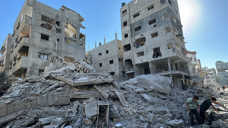 Gaza's health ministry says the strikes have killed hundreds since the Israeli campaign escalated