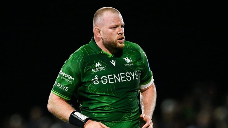 Connacht second row Joe Joyce
