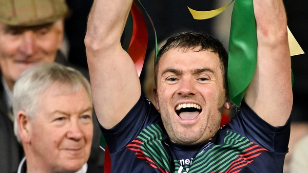 Liam McGrath, a week after captaining the Loughmore Castleiney hurlers to glory, was instrumental in the footballers completing the double