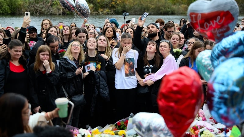 Fans gathered in Hyde Park to hold a memorial event for One Direction singer Liam Payne