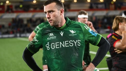 Mack Hansen last played against Ulster in round 4