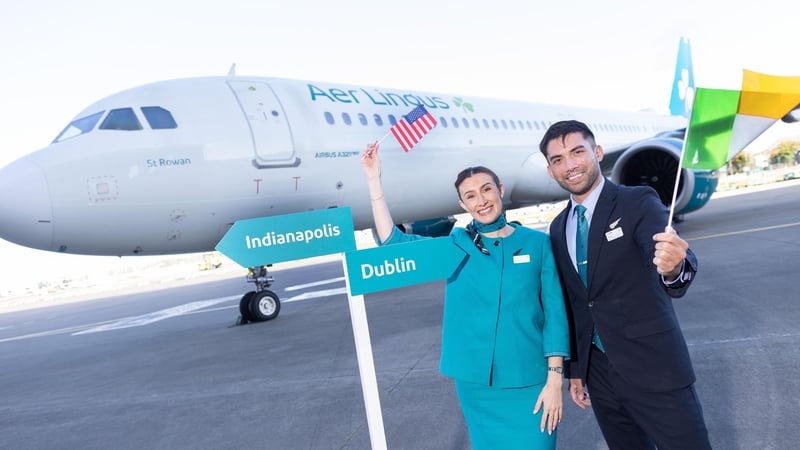Leah Duffy Stevenson, Senior Cabin Crew Member at Aer Lingus, and Oisin Leong, Customer Experience Instructor at Aer Lingus