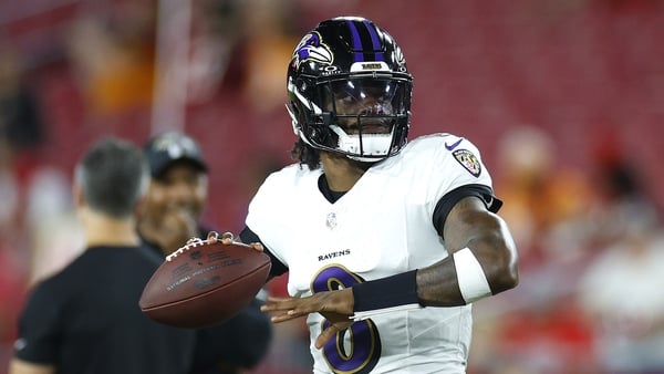 Lamar Jackson threw for five touchdowns