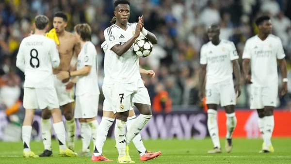 Vinicius Junior took home the match ball