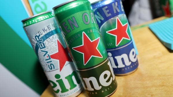 Heineken left its full-year guidance unchanged at 4% to 8% annual profit growth, saying that the impact of US tariffs had grown