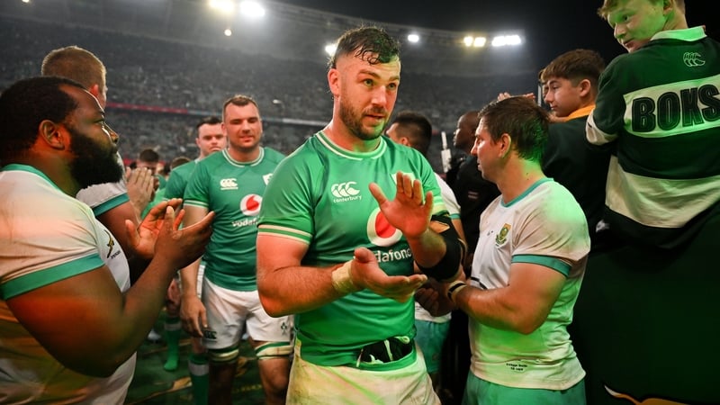 Caelan Doris will captain Ireland for the series