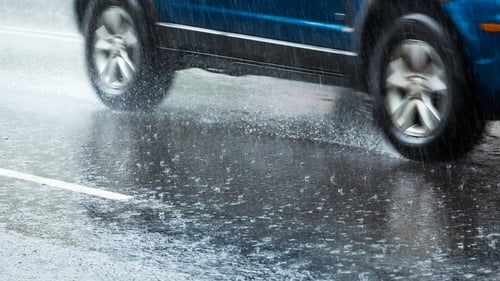 Met Éireann says heavy showers or longer spells of rain could make travelling conditions difficult (file pic)