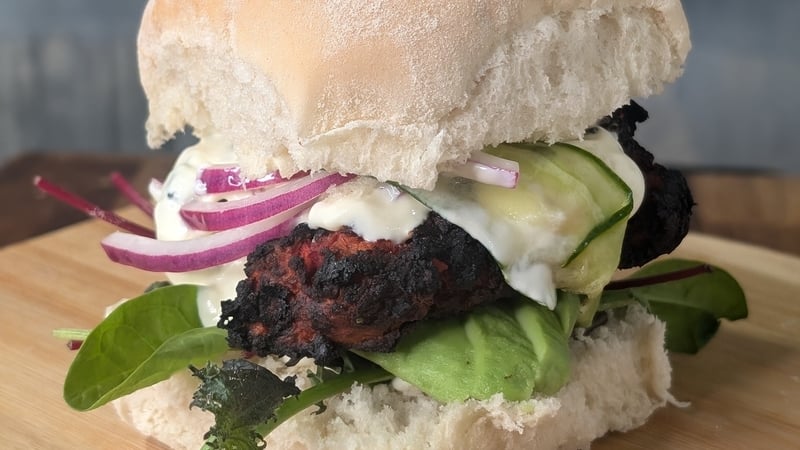 Eunice Power's airy-fryer beetroot burgers: Today