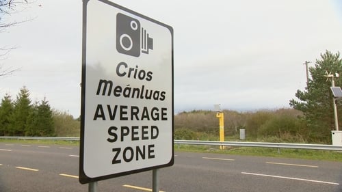 Drivers breaking the speed limit face a €160 fine and three penalty points