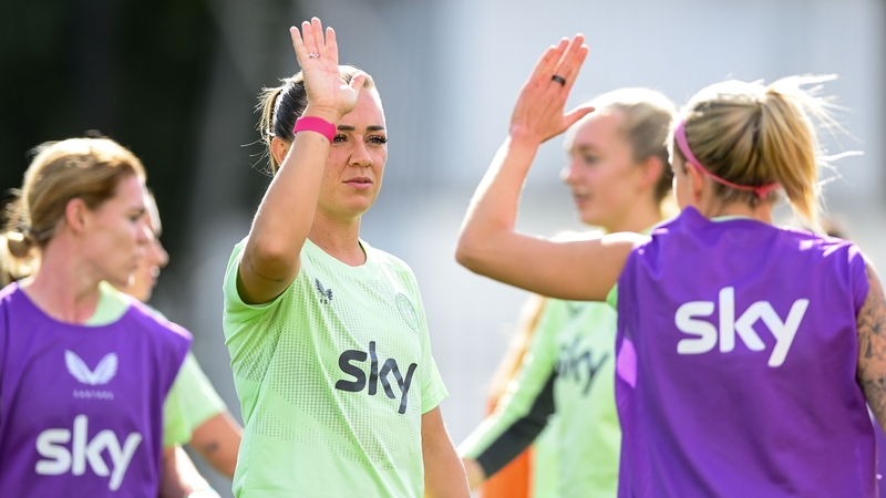 Up high: Ireland have racked up big scorelines against Georgia before