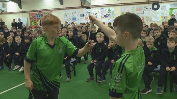 Since 1975 students from Crosshaven Boys' National School have participated in the annual conker competition