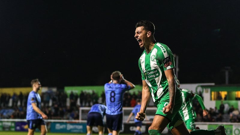 Cristian Magerusan ensured Bray take a good advantage to UCD