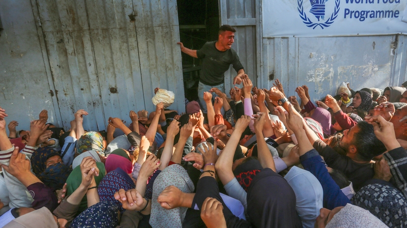 Volker Turk warned of the risk of starvation in Gaza