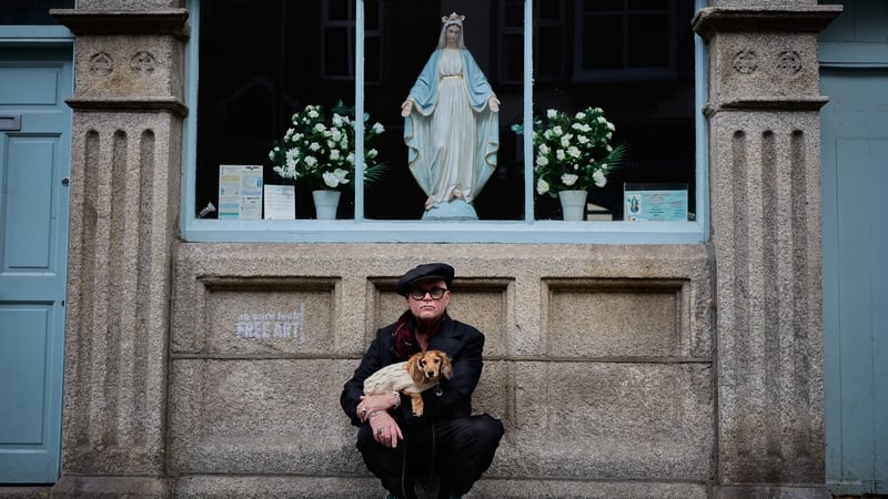 Gavin Friday: "That catholic imagery is in my DNA. If you walked into a certain room in my house, you'd think I was a priest." Picture credit: Barry McCall