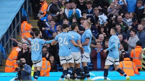 Erling Haaland take the plaudits again in a City jersey