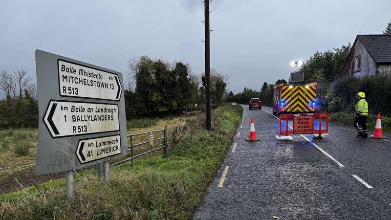 The collision happened just outside Ballylanders on 26 October (file image)